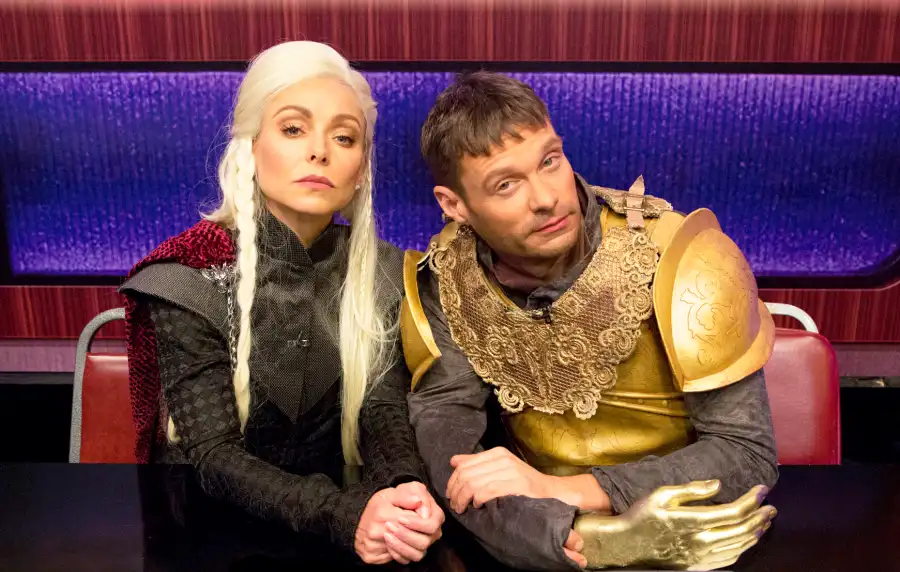 Kelly Ripa and Ryan Seacrest Live with Kelly and Ryan