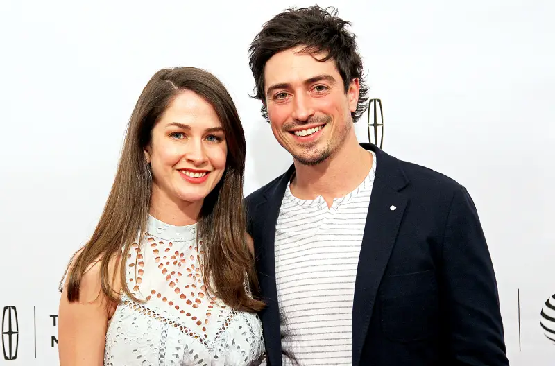 Ben Feldman and Michelle Mulitz attend the "Between Us" Premiere at SVA Theatre 1 on April 18, 2016 in New York City.