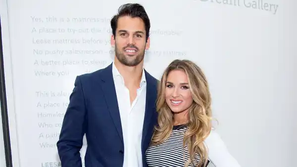 Eric Decker and Jessie James Decker attends The Leesa Dream Replica Luxury Handbag on April 27, 2016 in New York City.