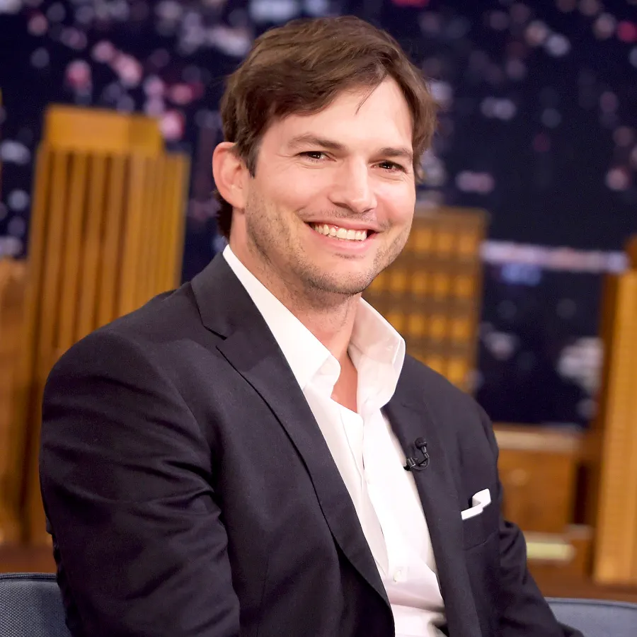 Ashton Kutcher visits 