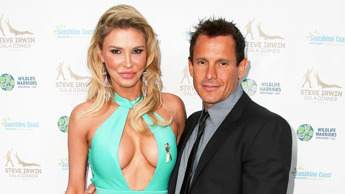 Brandi Glanville and Donald Friese attend the Steve Irwin Gala Dinner at the SLS Hotel at Beverly Hills on May 13, 2017 in Los Angeles, California.