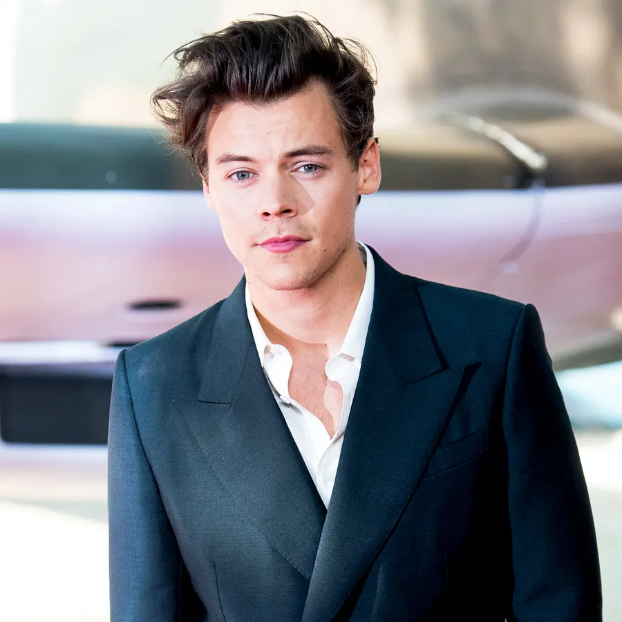 Harry Styles arriving at the 