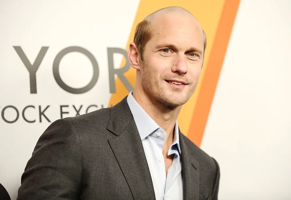 Alexander Skarsgard haircut bald