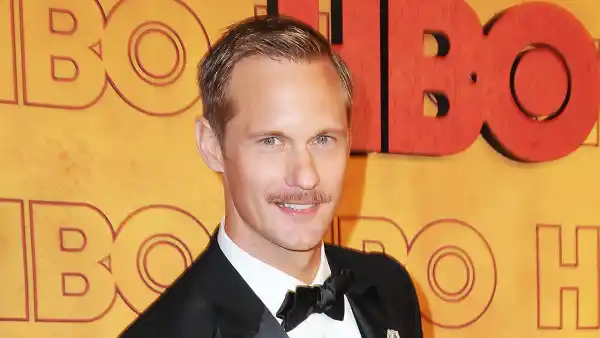 Alexander Skarsgard haircut Emmy Awards mustache