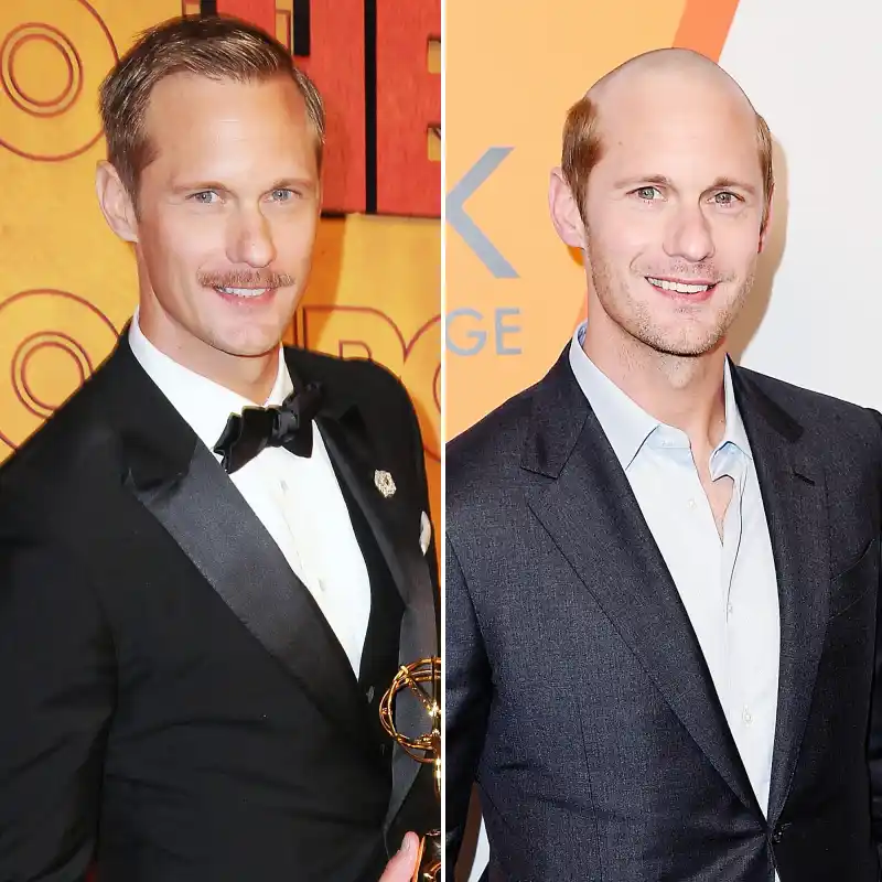 Alexander Skarsgard haircut bald