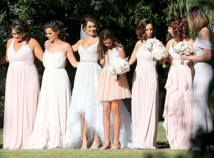 Justin Hartley ties the knot with Chrishell Stause on October 28, 2017.