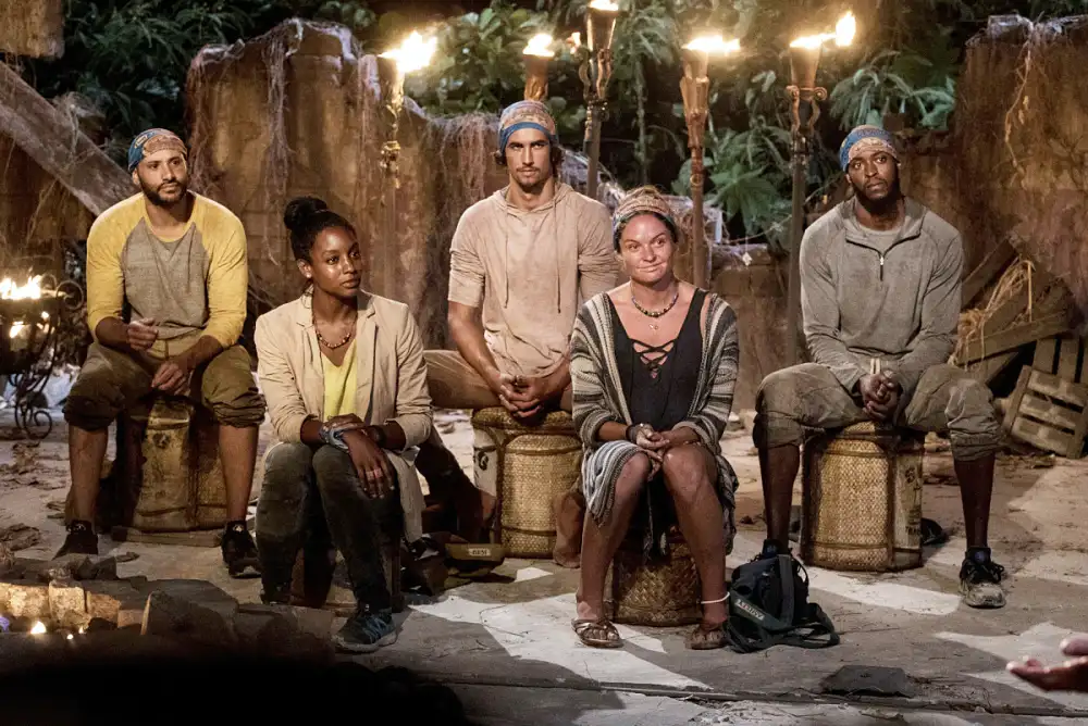 Joe Mena, Desiree Williams, Devon Pinto, Ashley Nolan, Alan Ball, Tribal Council, Survivor