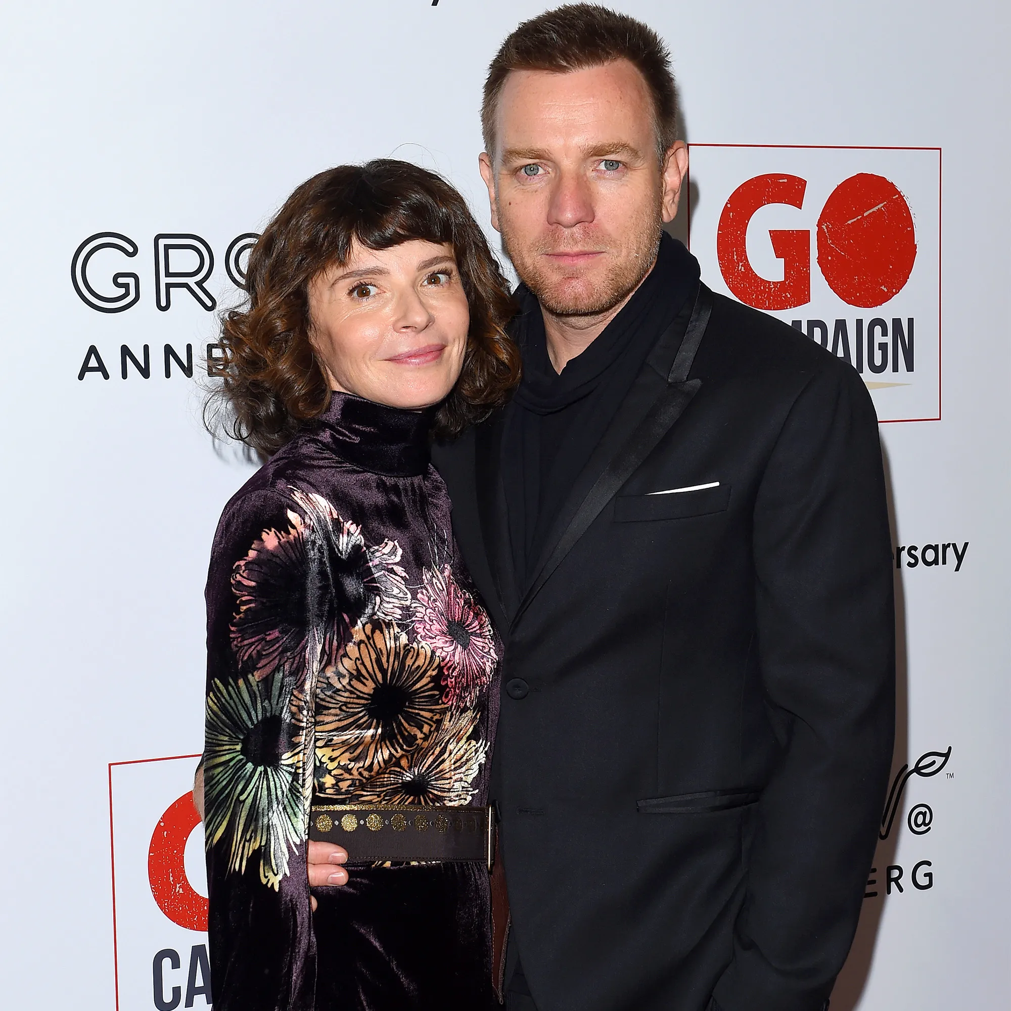 Actor Ewan McGregor and wife Eve Mavrakis