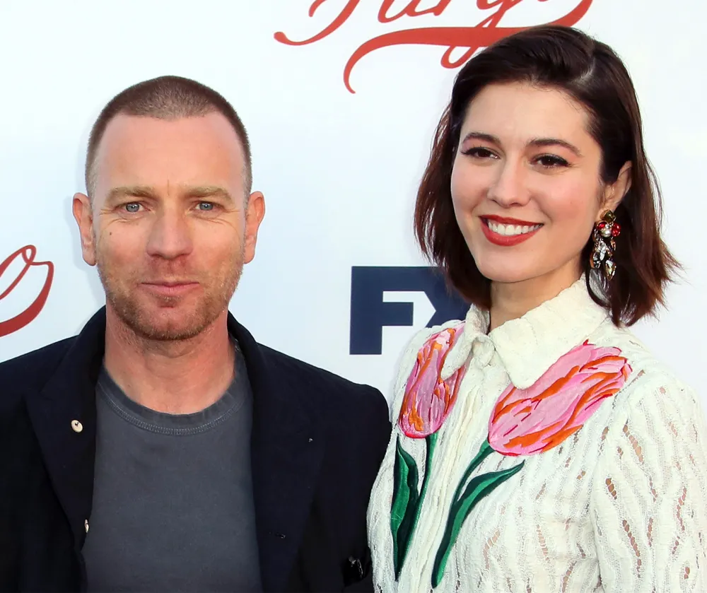 Actor Ewan McGregor and wife Eve Mavrakis
