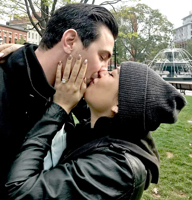 Janel-Parrish-Chris-Long engaged