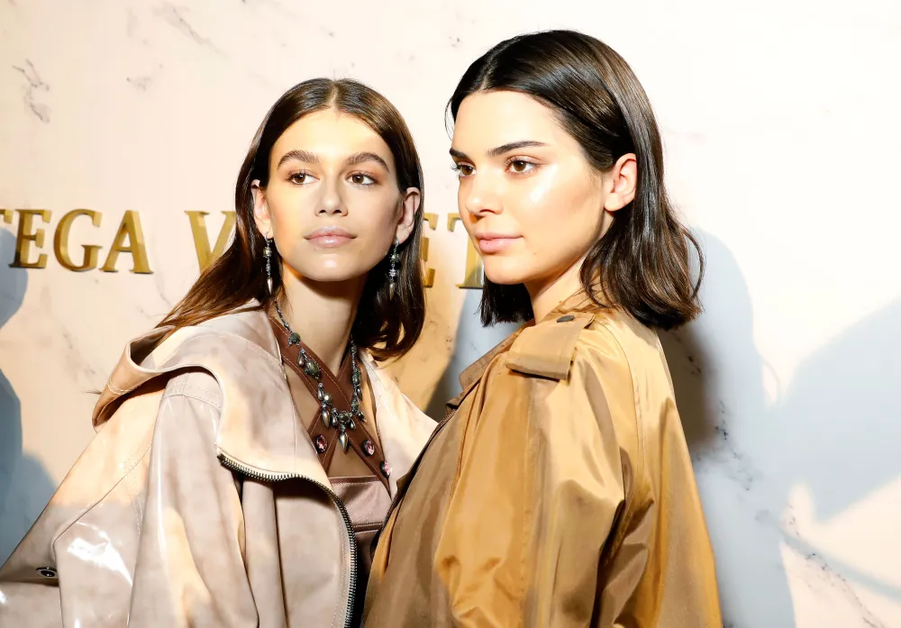 Kaia Gerber and Kendall Jenner