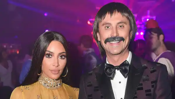 Kim Kardashian, Jonathan Cheban, Casamigos Halloween Party