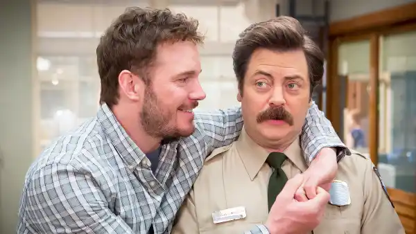 Chris Pratt Nick Offerman Parks and Rec