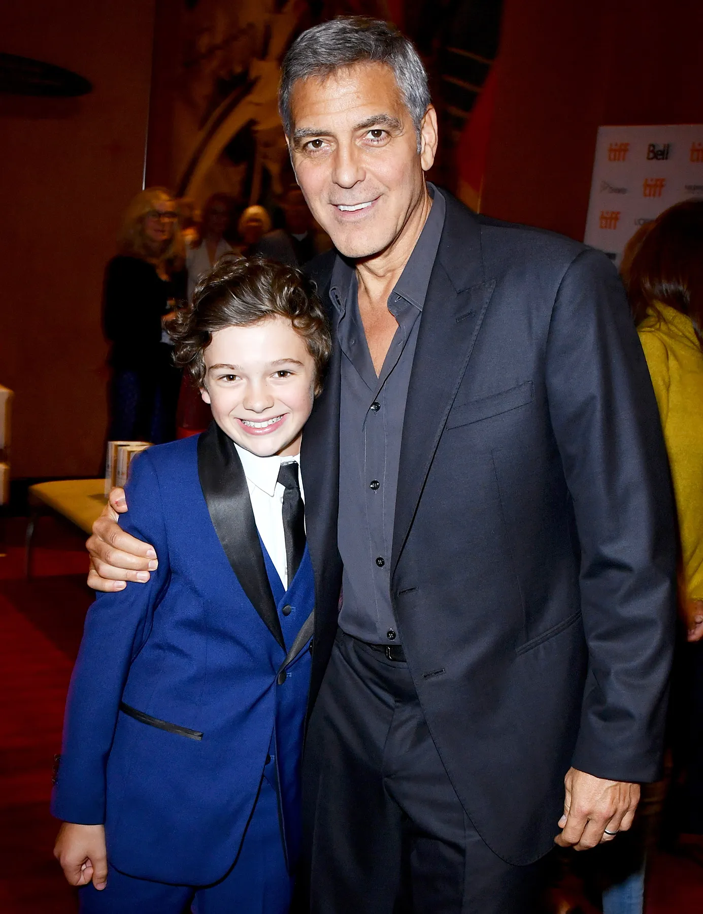 Noah Jupe George Clooney