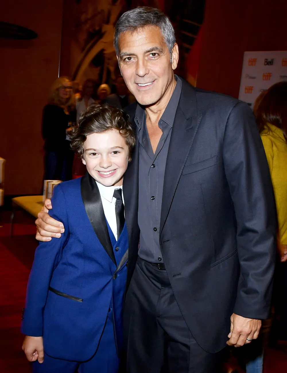 Noah Jupe George Clooney