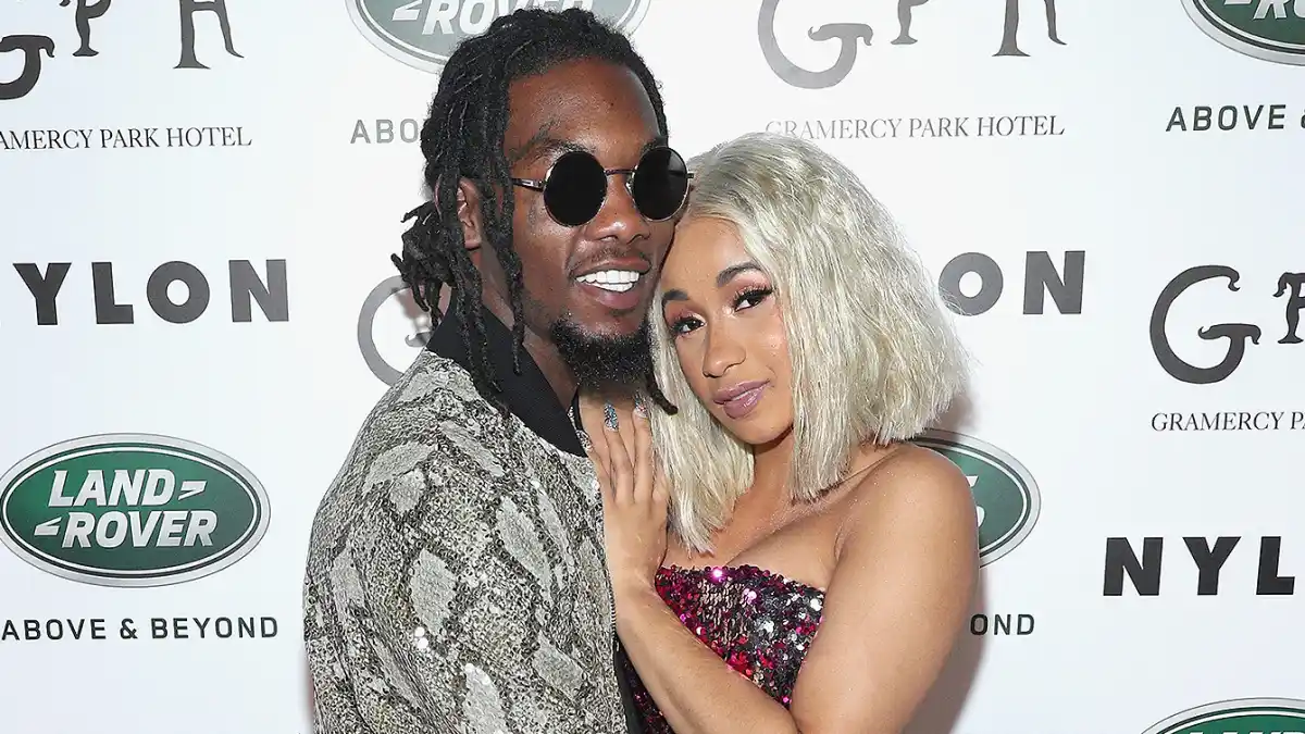 Offset, Cardi B, Engaged, NYLON's Rebel Fashion Party
