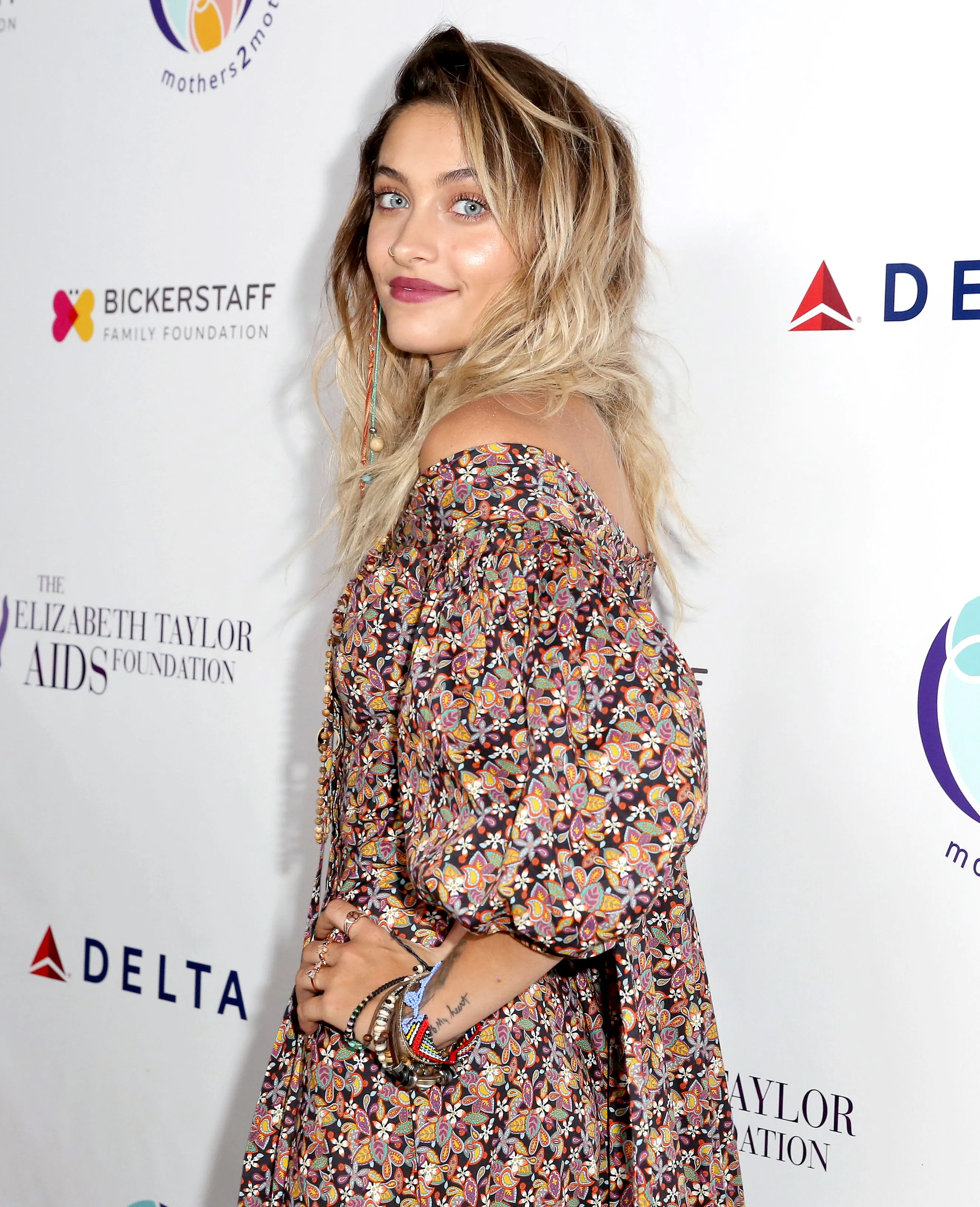 Paris Jackson attends The Elizabeth Taylor AIDS Foundation and mothers2mothers dinner