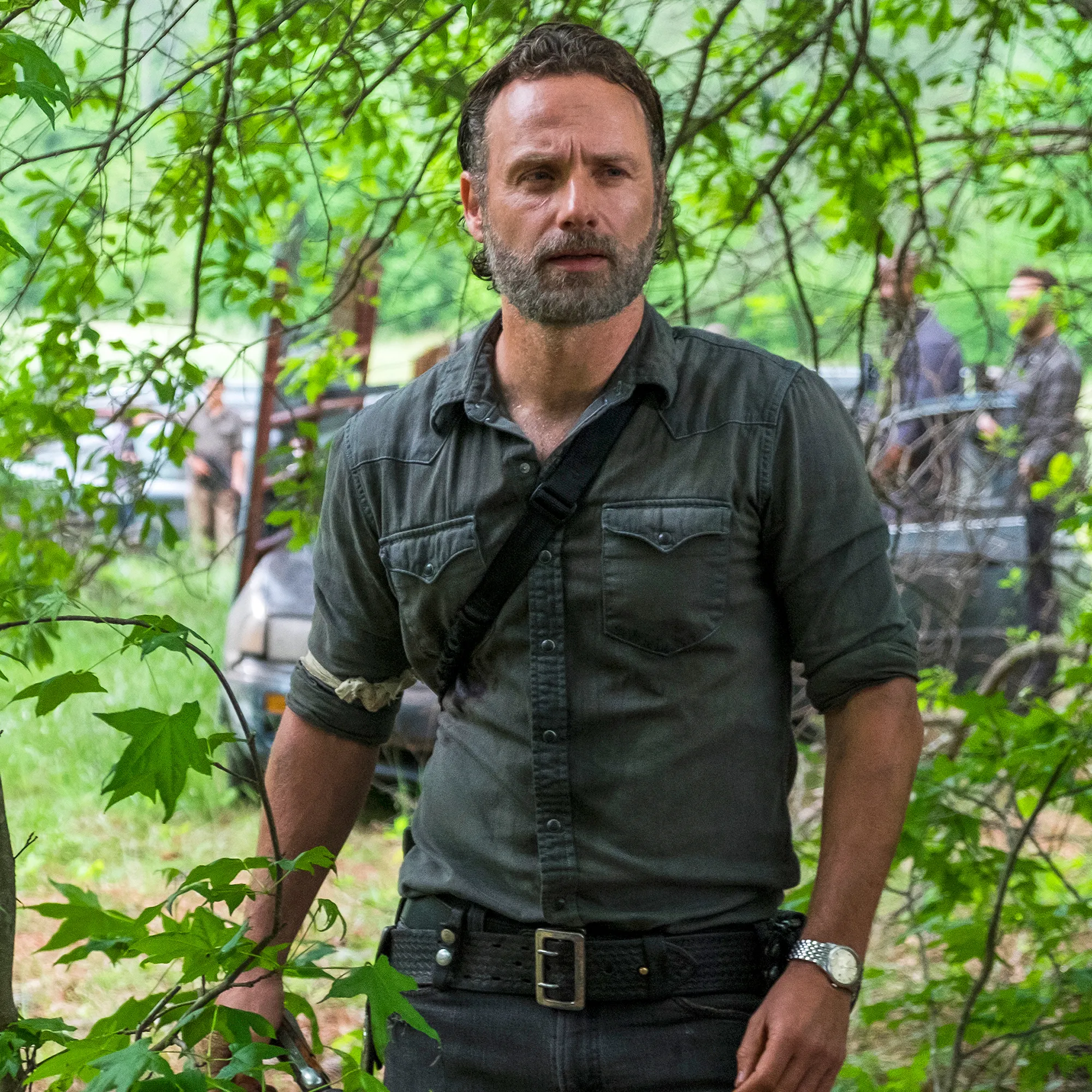 Andrew Lincoln as Rick Grimes, The Walking Dead Season 8.