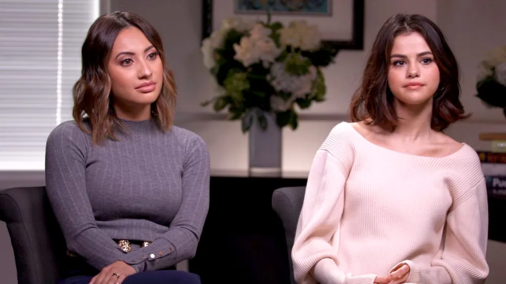 Selena Gomez and Francia Raisa on Today Show