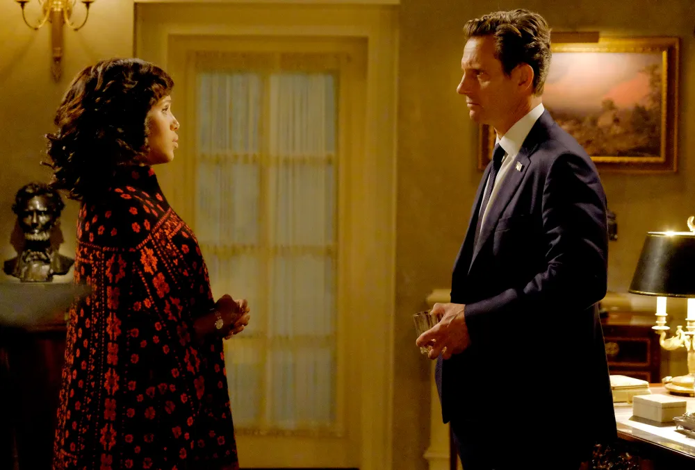 Kerry Washington and Tony Goldwyn on Scandal
