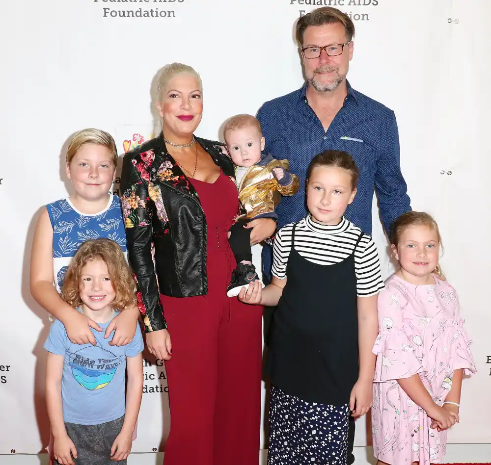 Tori Spelling Dean McDermott family children