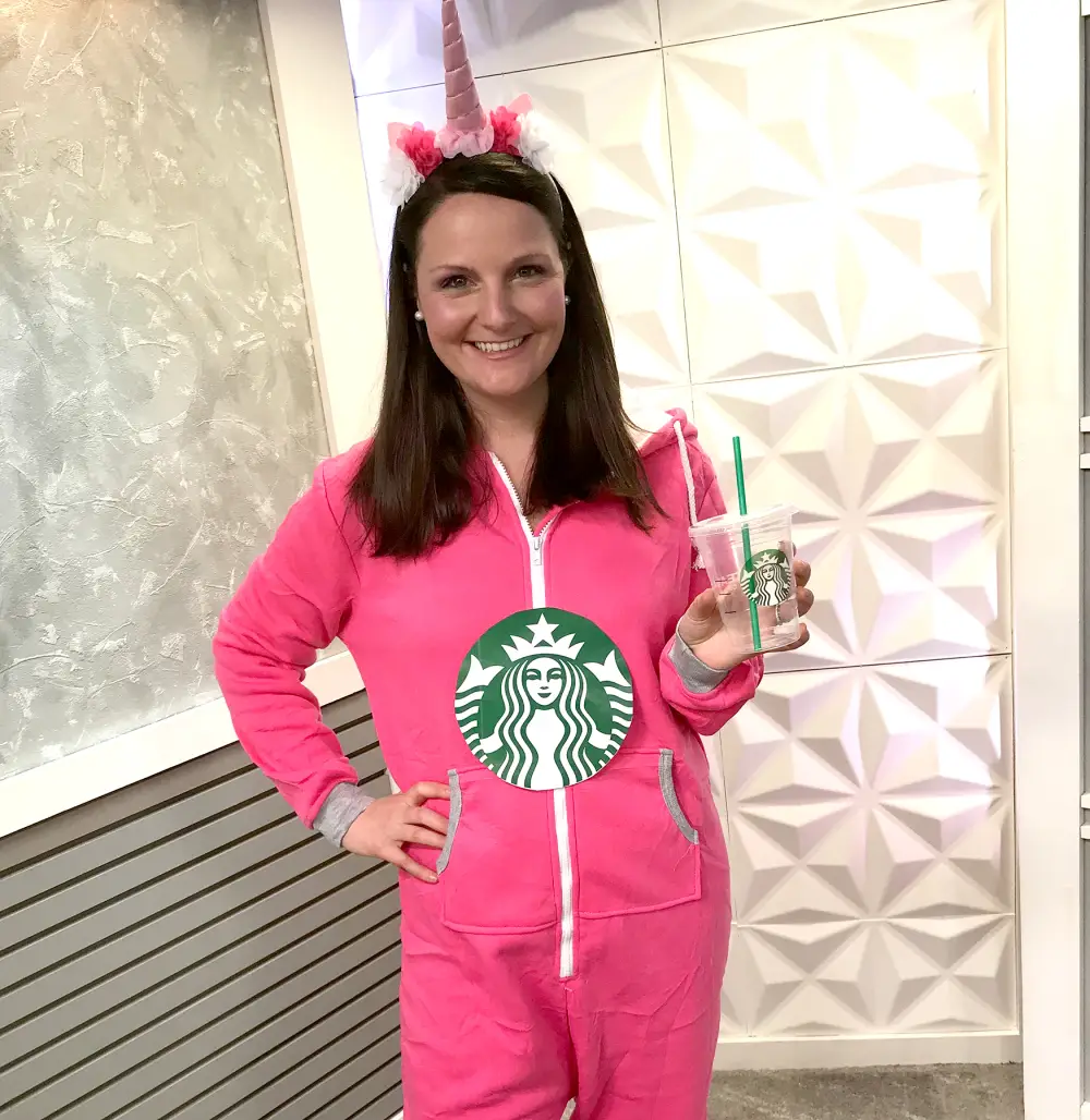 Unicorn Frappuccino Halloween costume
