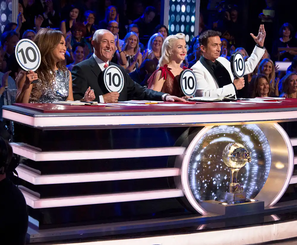 &lsquo;Dancing With The Stars&lsquo; judges Carrie Ann Inaba, Len Goodman, Julianne Hough and Bruno Tonioli