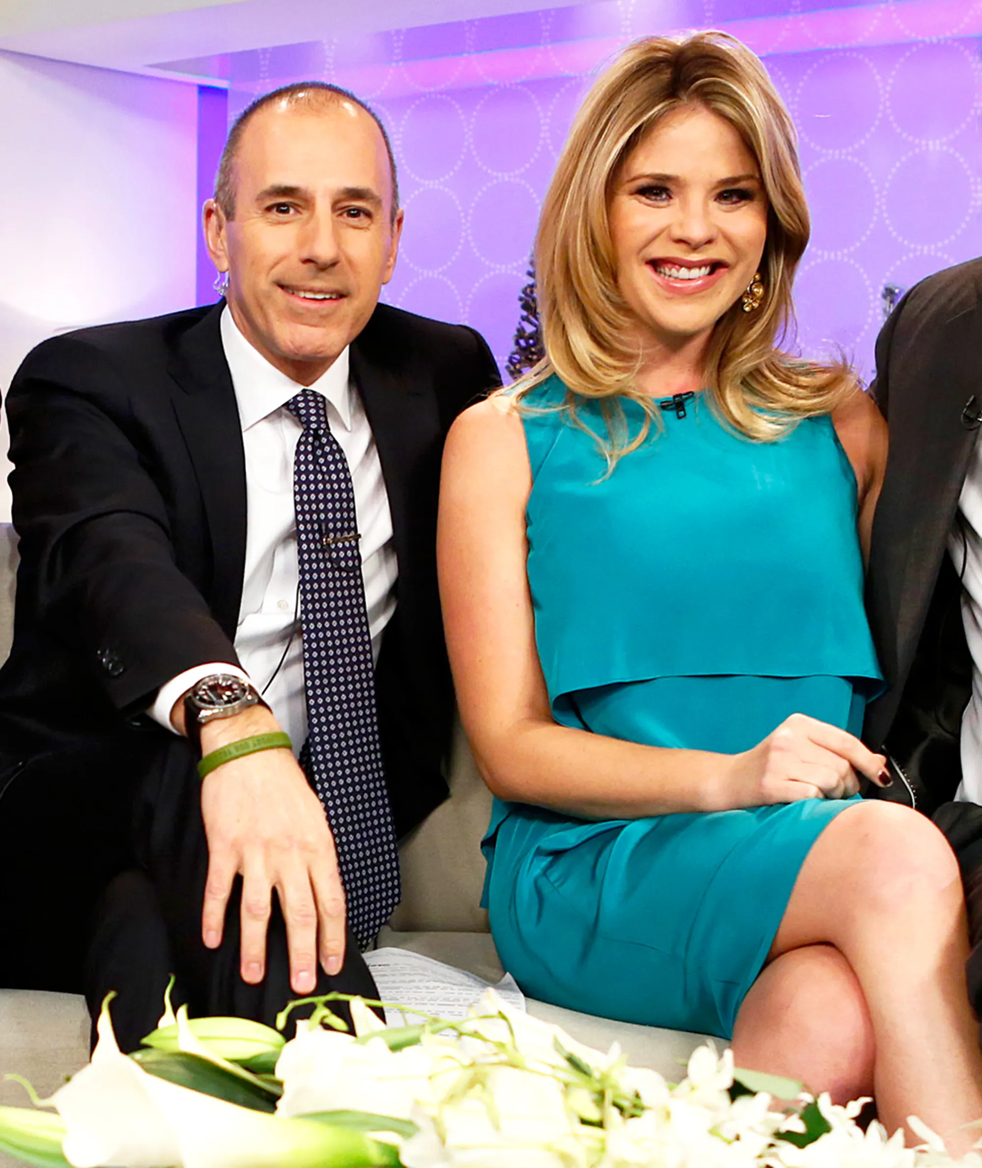 Matt Lauer and Jenna Bush Hager on NBC News' ‘Today‘ show