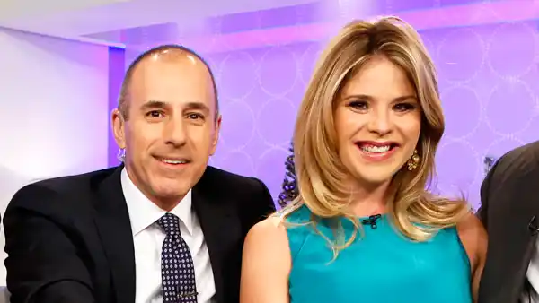 Matt Lauer and Jenna Bush Hager on NBC News' ‘Today‘ show