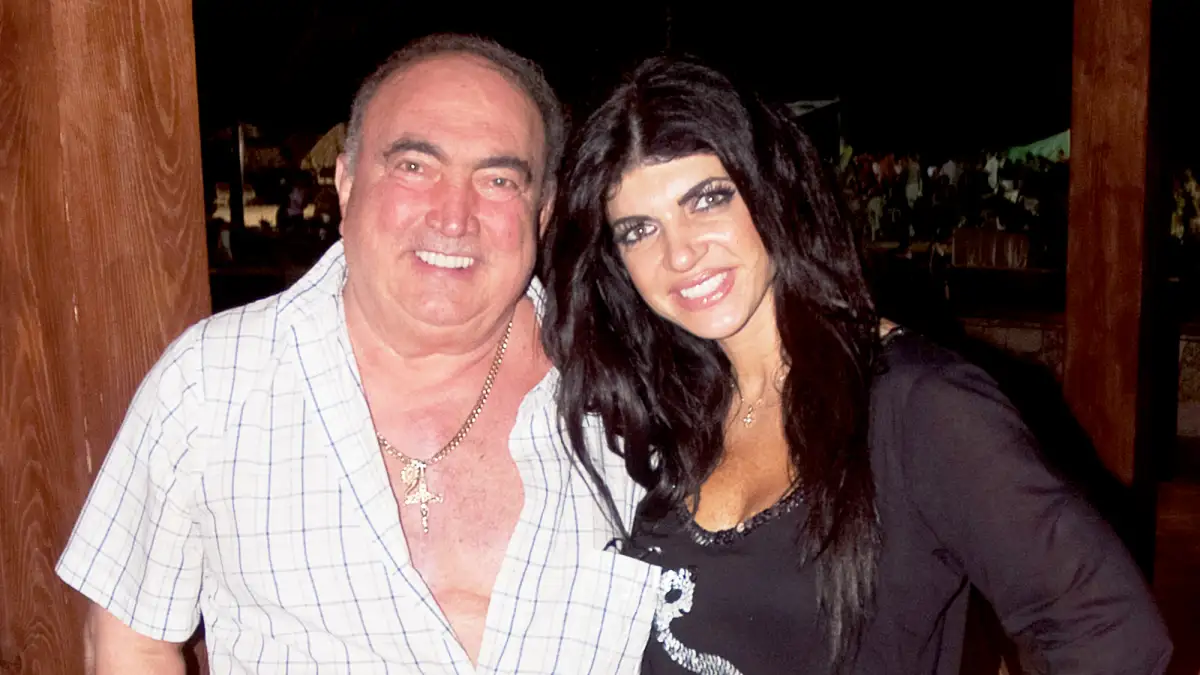 Teresa Giudice and Giacinto Gorga at the Majestic Resort on March 3, 2013 in Punta Cana, Dominican Republic.