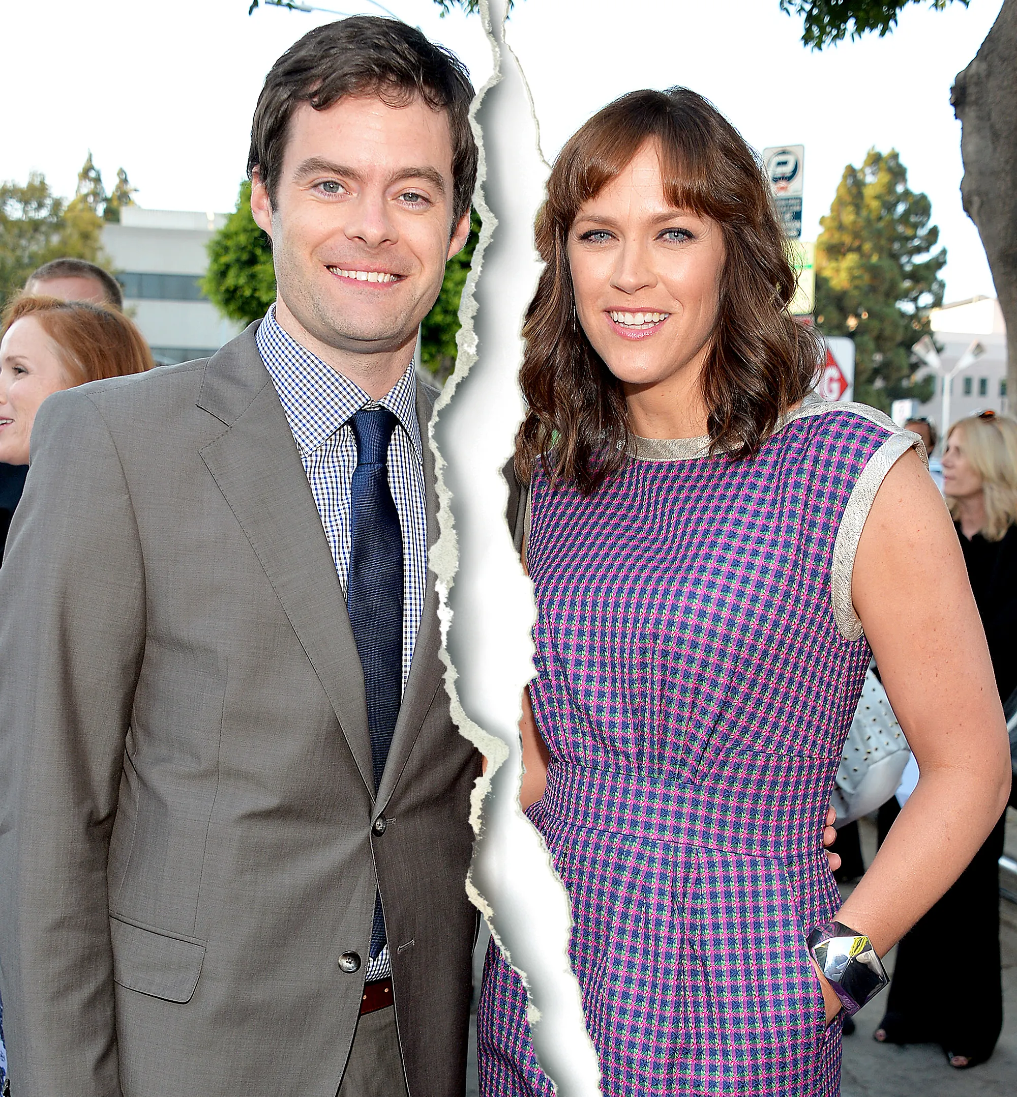 Bill Hader and Maggie Carey attend the premiere of CBS Films' "The To Do List" on July 23, 2013 in Westwood, California.