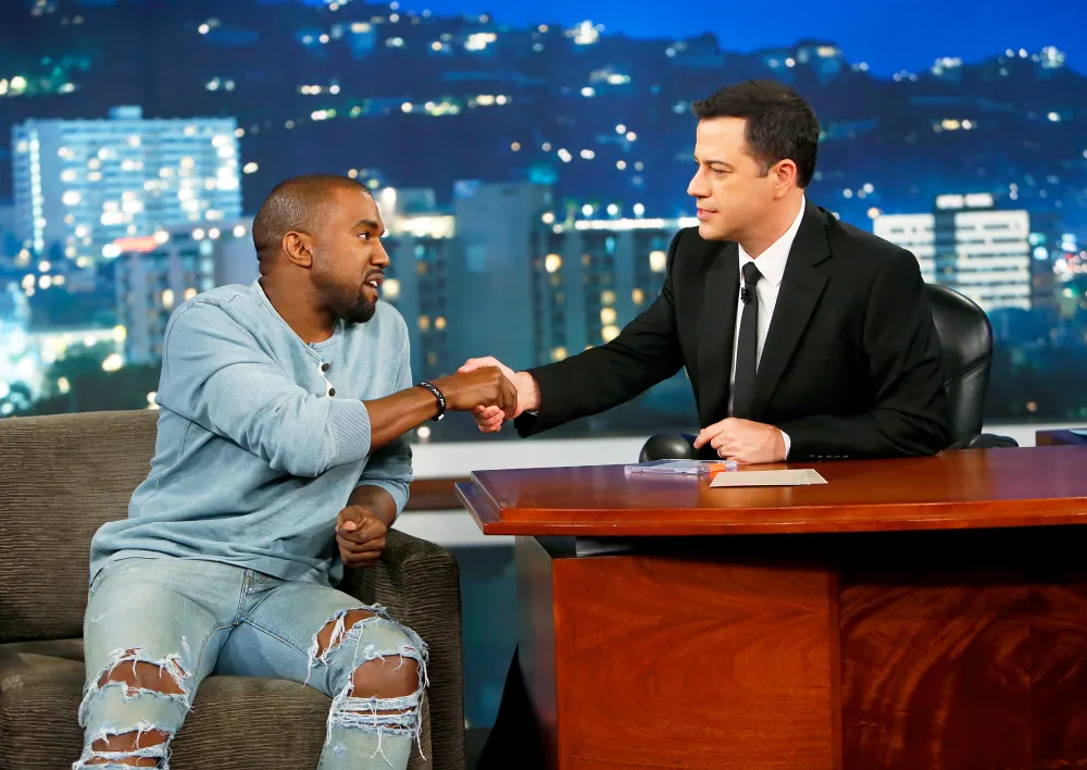 Kanye West on &lsquo;Jimmy Kimmel Live&rsquo;
