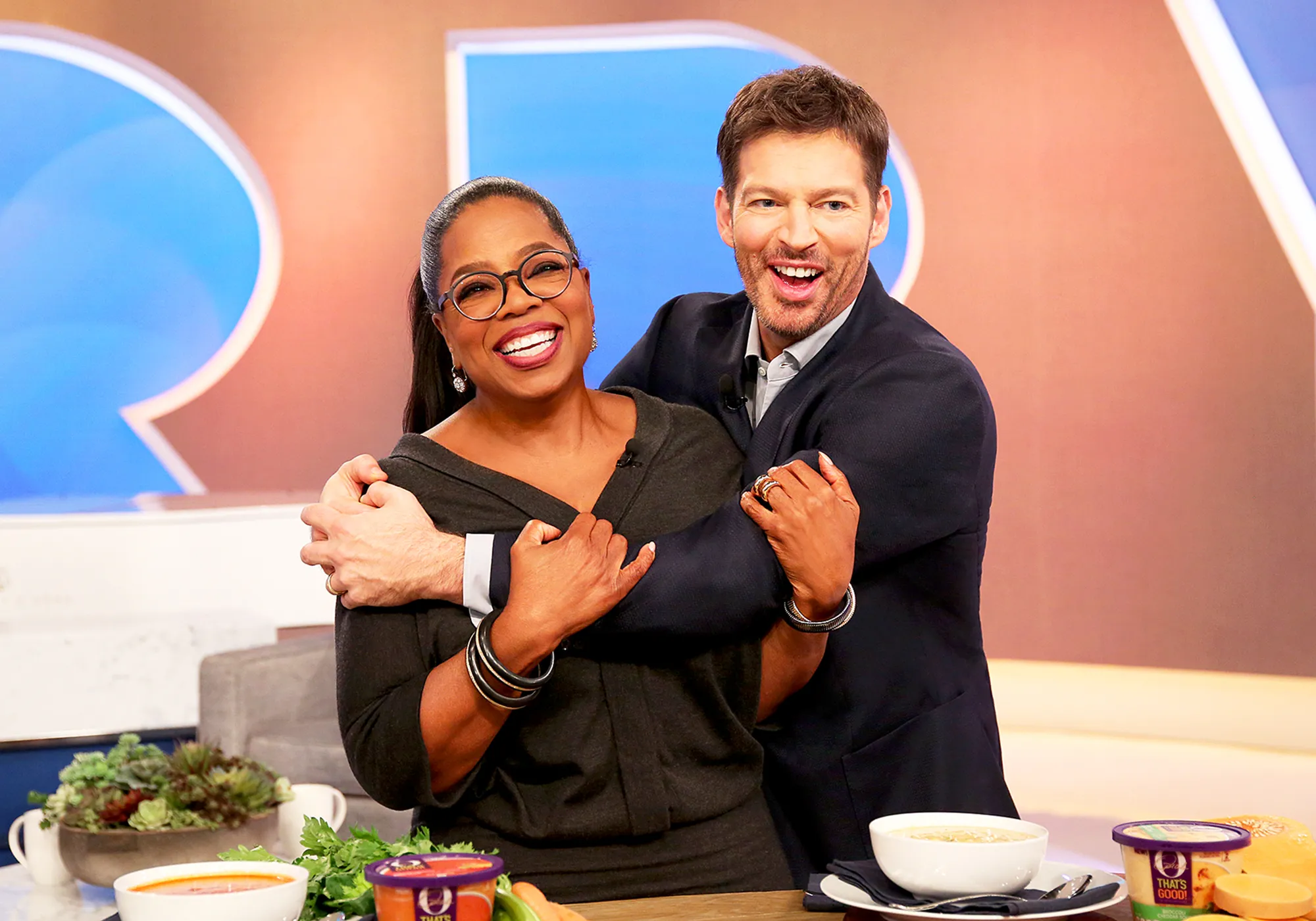 Oprah Winfrey and Harry Connick Jr. on Harry