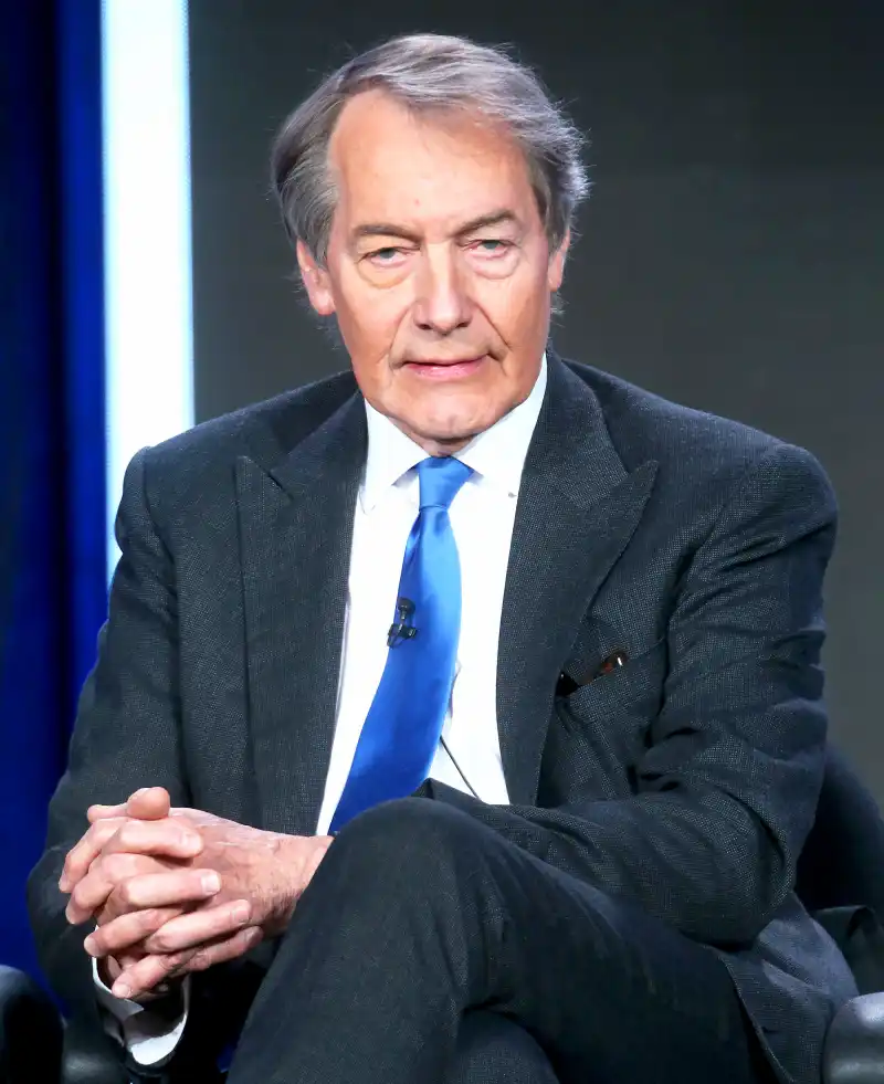Charlie Rose speaks onstage during the ‘CBS This Morning‘ panel discussion at the 2015 Winter TCA Tour in Pasadena, California.