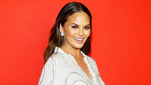 Chrissy Teigen attends Target's Toycracker Premiere event at Spring Studios in New York City.