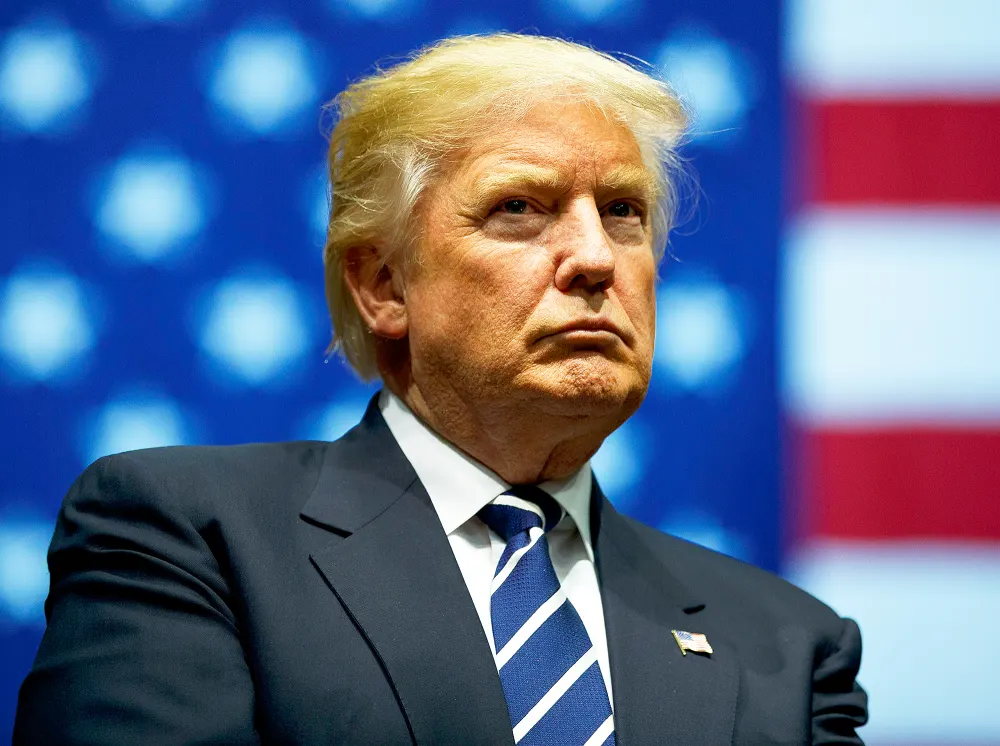Donald Trump during a rally at the DeltaPlex Arena in Grand Rapids, Michigan, on December 9, 2016.