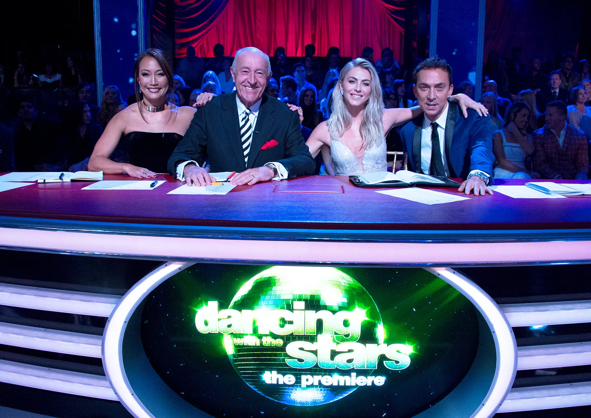 ‘Dancing With The Stars’ judges Carrie Ann Inaba, Len Goodman, Julianne Hough and Bruno Tonioli
