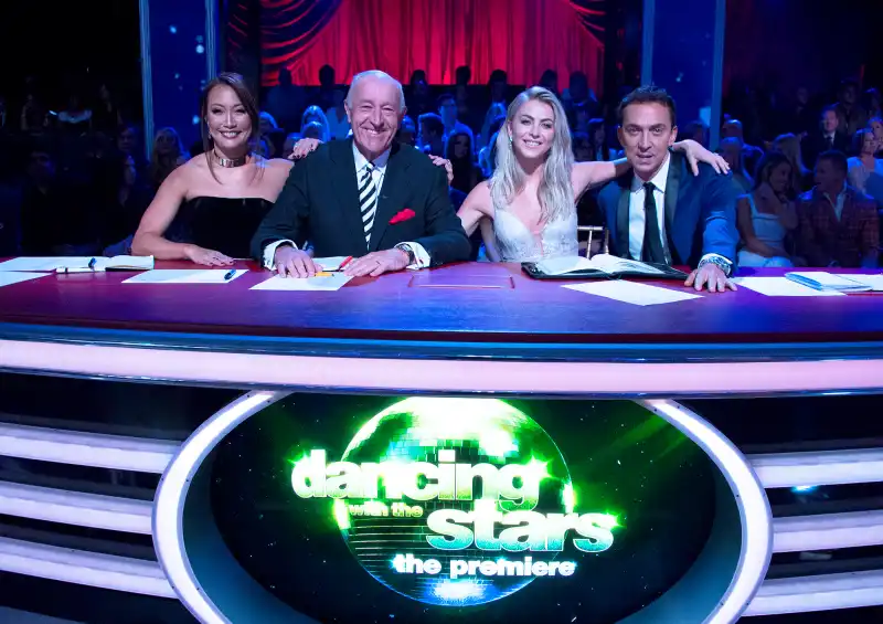 ‘Dancing With The Stars’ judges Carrie Ann Inaba, Len Goodman, Julianne Hough and Bruno Tonioli