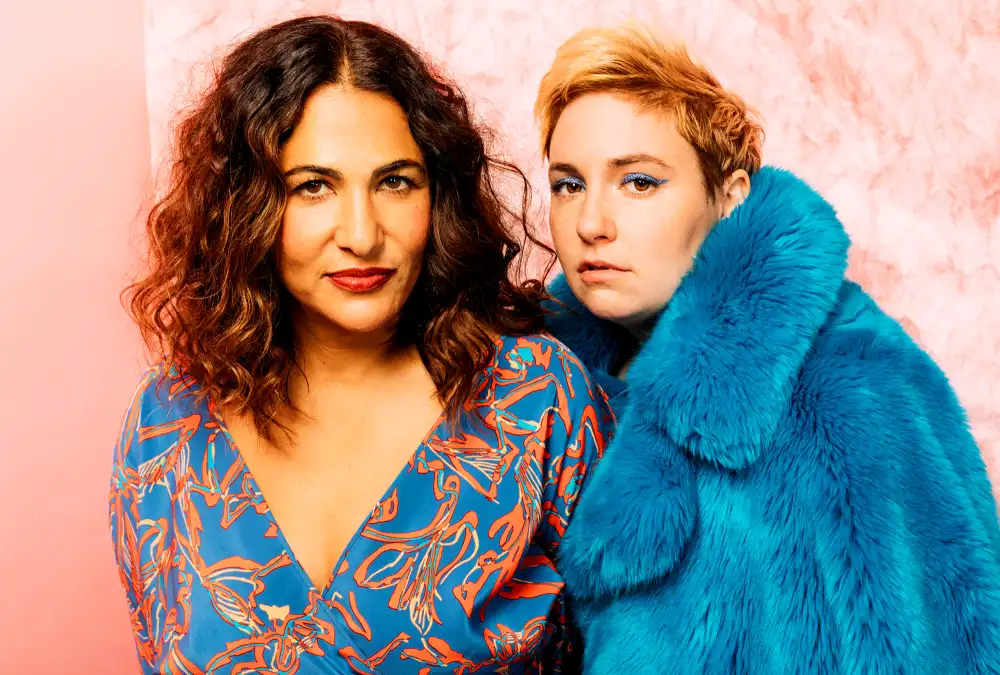 Founders of Lenny Jenni Konner and Lena Dunham during the Daily Front Row's Fashion Media Awards at Four Seasons Hotel New York Downtown in New York City.