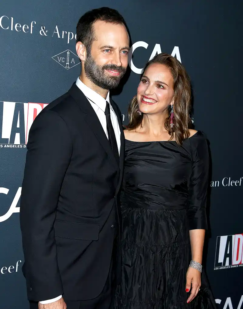 Benjamin Millepied and Natalie Portman arrives at the L.A. Dance Project's Annual Gala at L.A. Dance Project on October 7, 2017 in Los Angeles, California.
