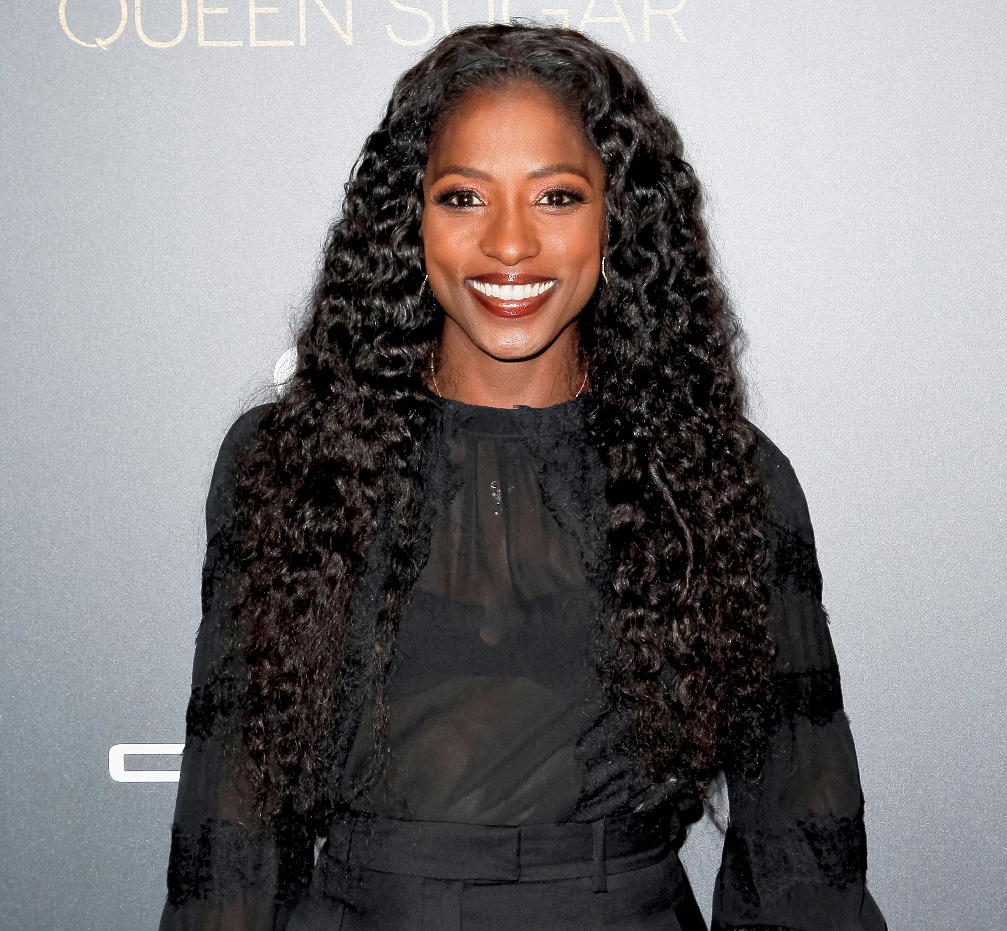 Rutina Wesley attends the taping of "Queen Sugar After-Show" at OWN Oprah Winfrey Network in West Hollywood, California.
