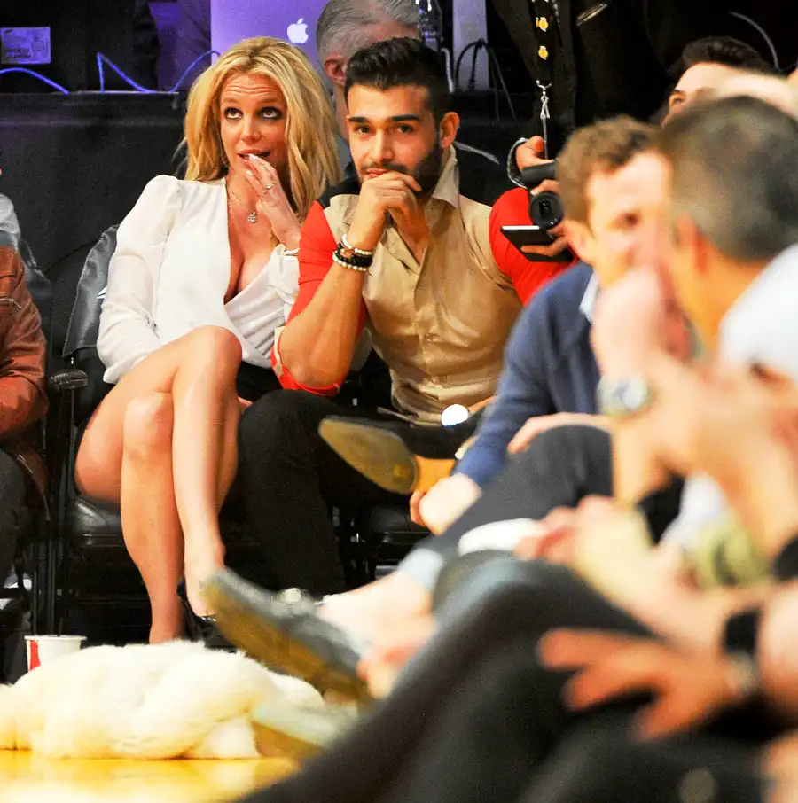 Britney Spears and Sam Asghari