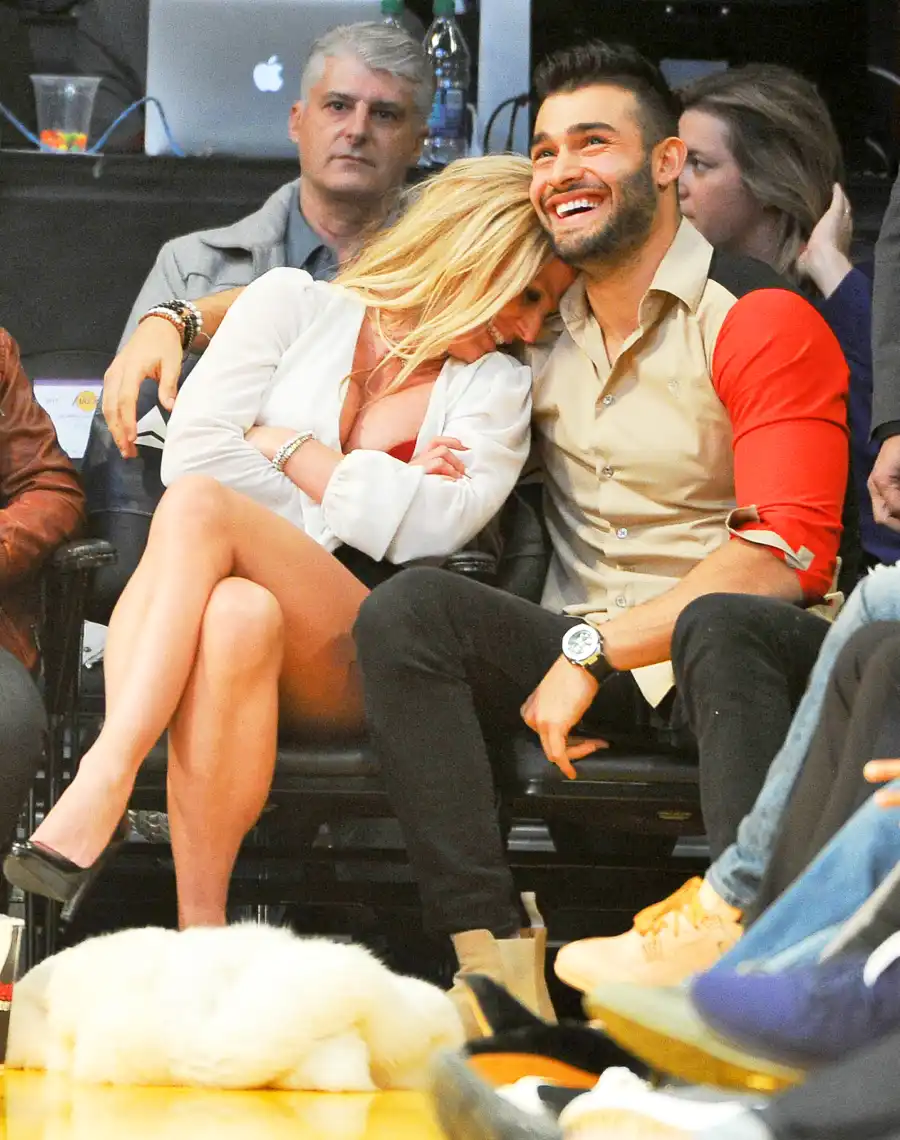 Britney Spears and Sam Asghari