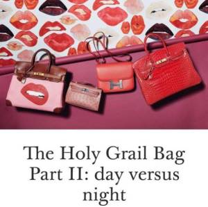 Christie's Holy Grail Bags
