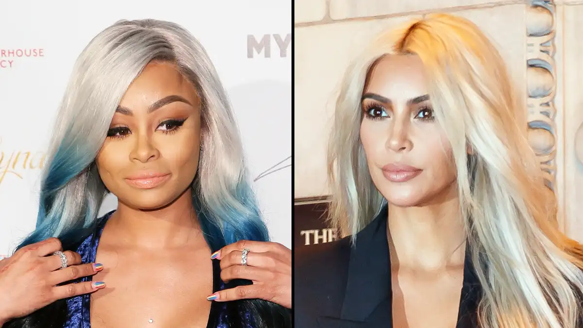 Blac Chyna Kim Kardashian