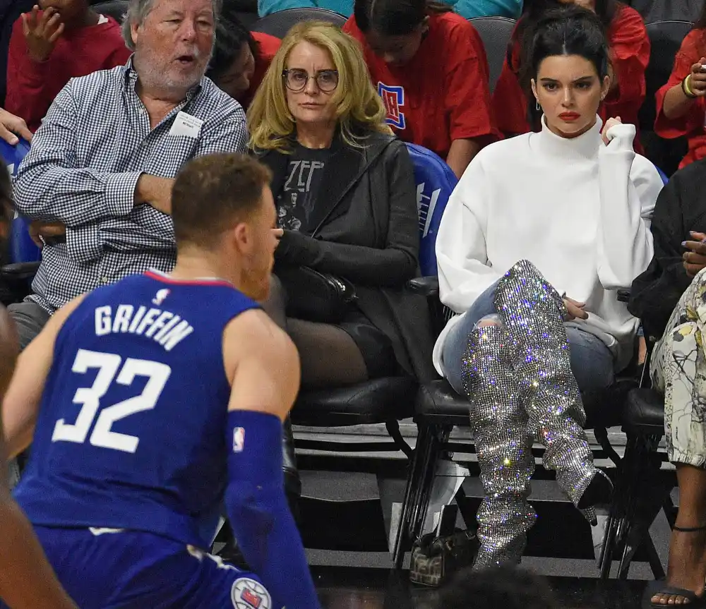 Kendall Jenner, Blake Griffin, LA Clippers