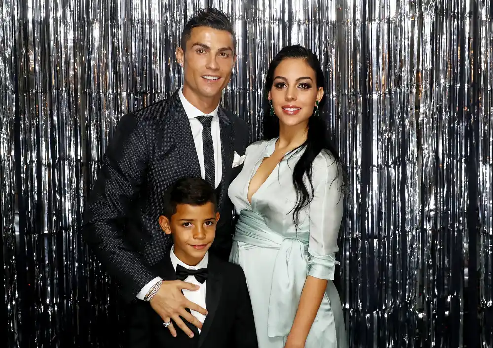 Cristiano Ronaldo Georgina Rodr&iacute;guez Cristiano Ronaldo Jr