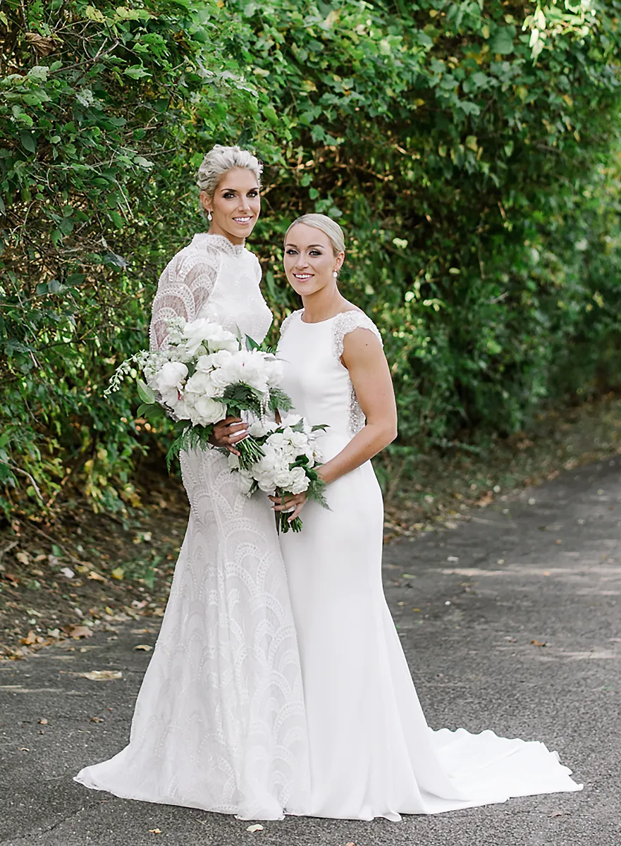 Elena Delle Donne Amanda Clifton wedding