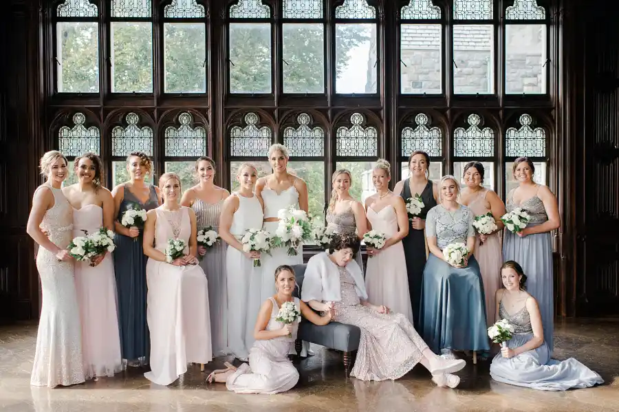 Elena Delle Donne Amanda Clifton wedding party