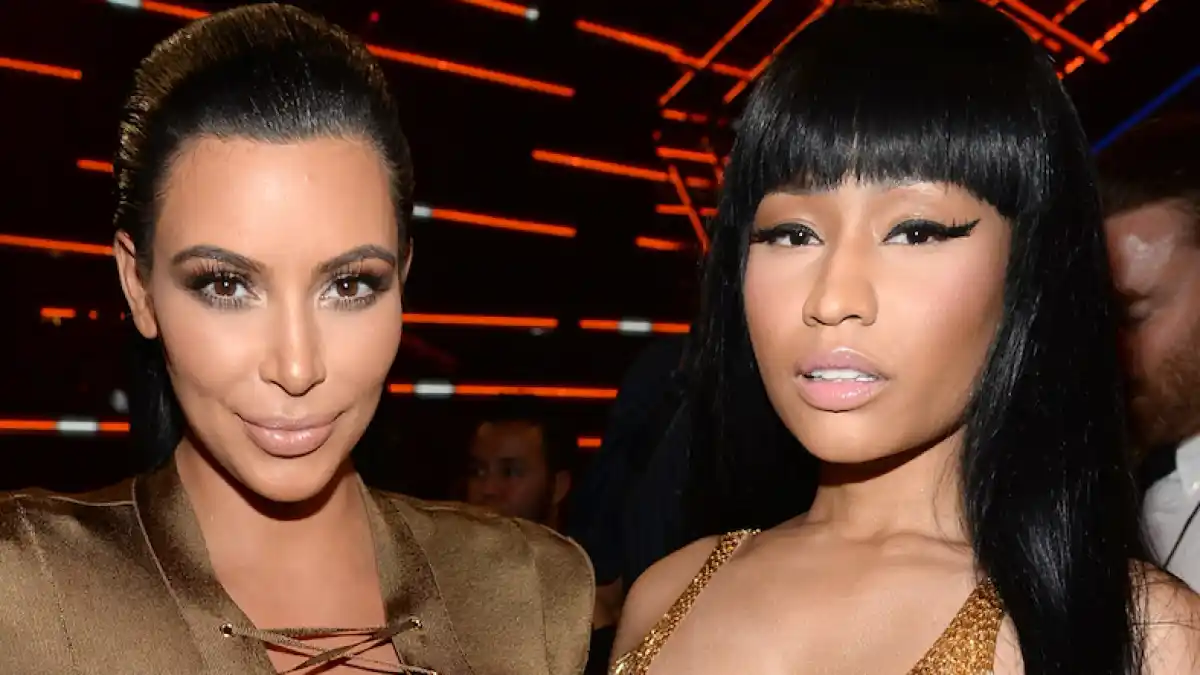 Kim Kardashian and Nicki Minaj